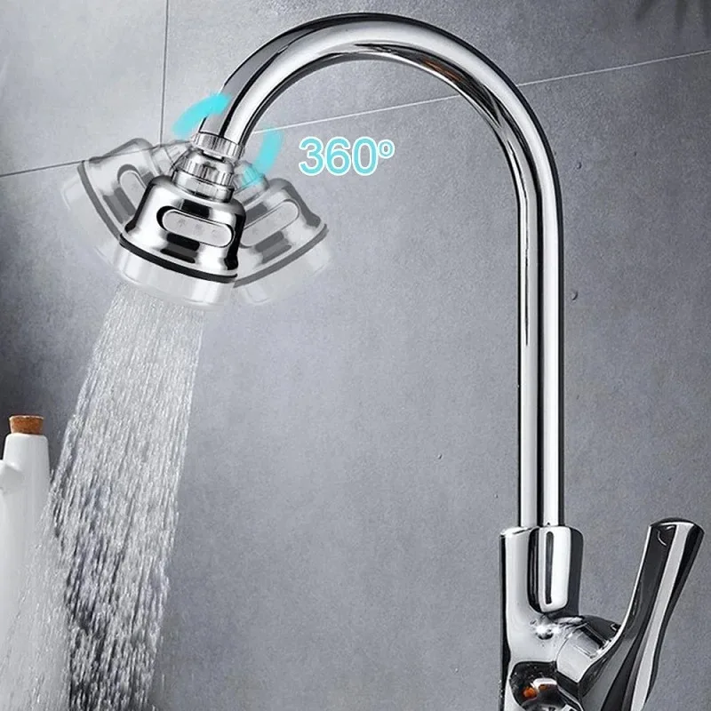 Sink Faucet 360 Degree Rotating Faucet Extender Water-Saving And Pressurized Faucet Extender Bathroom And Kitchen Accessories