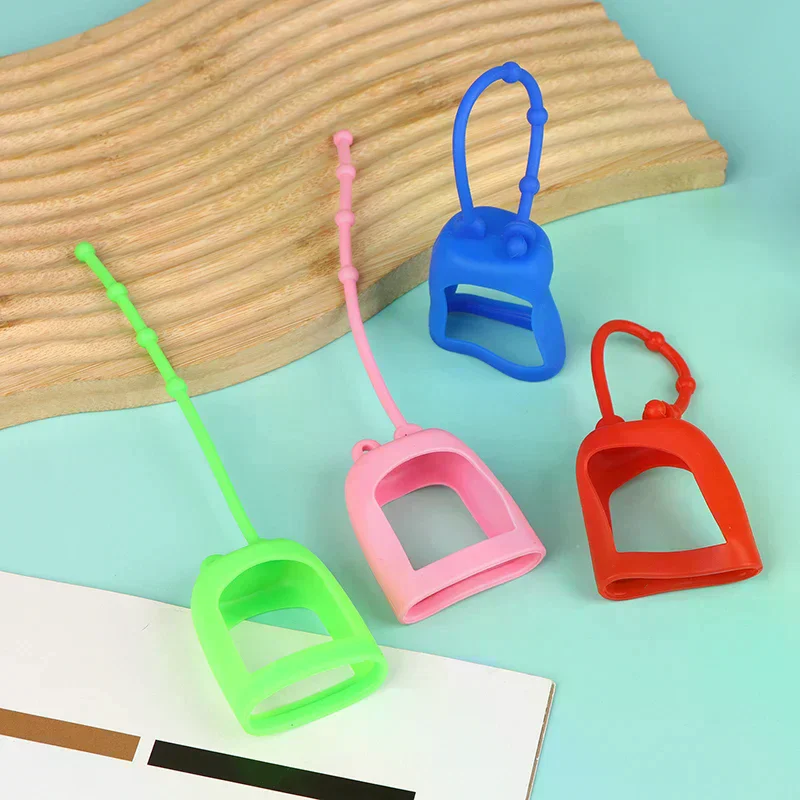 2Pcs Silicone Bottle Cover Bottle Sleeve Hand Case Portable Travel Container Cover For Liquid Soap Bottle Perfume Bottle Cover