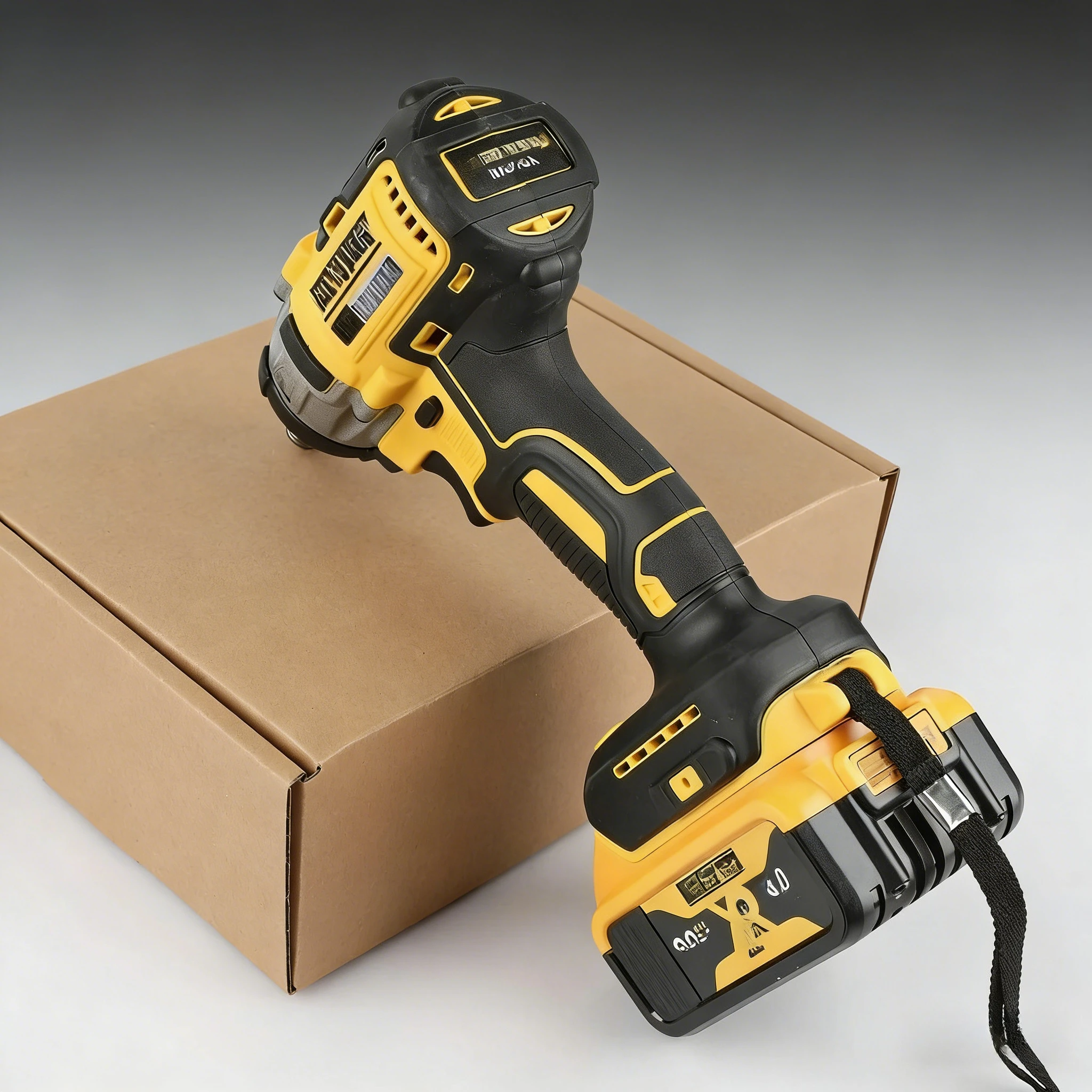 

2025 DCF880 CordlessImpact Wrench205N.m 2300RPM Compact Electric WrenchRechargeable Power Tool Compatible with Dewalt 20VBattery