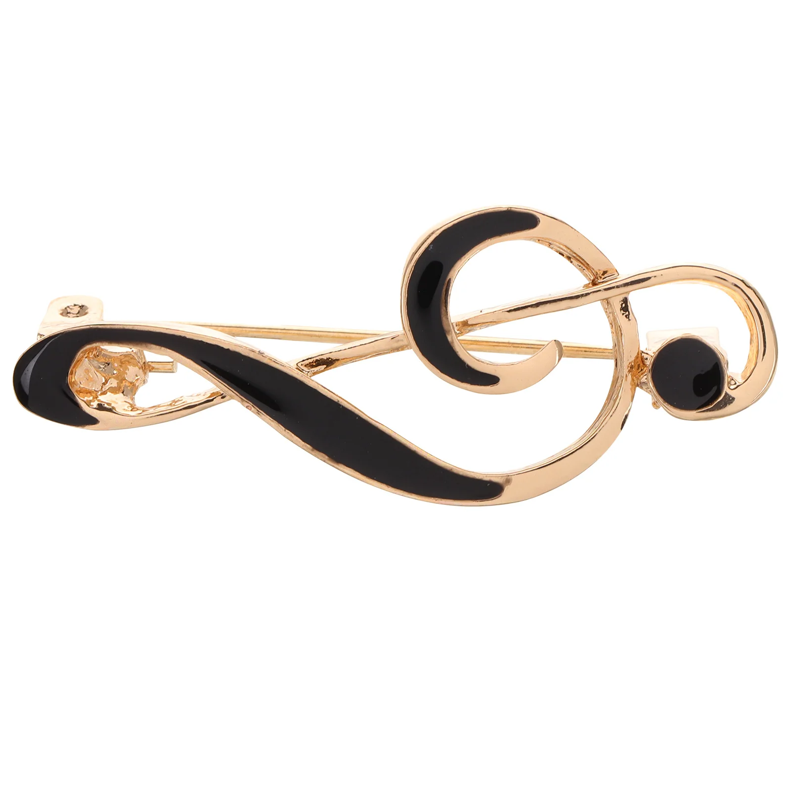 الموسيقى ملاحظة بروش سبائك الزنك أنيق المينا طلاء دبوس لبدلة قميص سترة حقيبة بروش الموسيقى دبابيس أداة #2