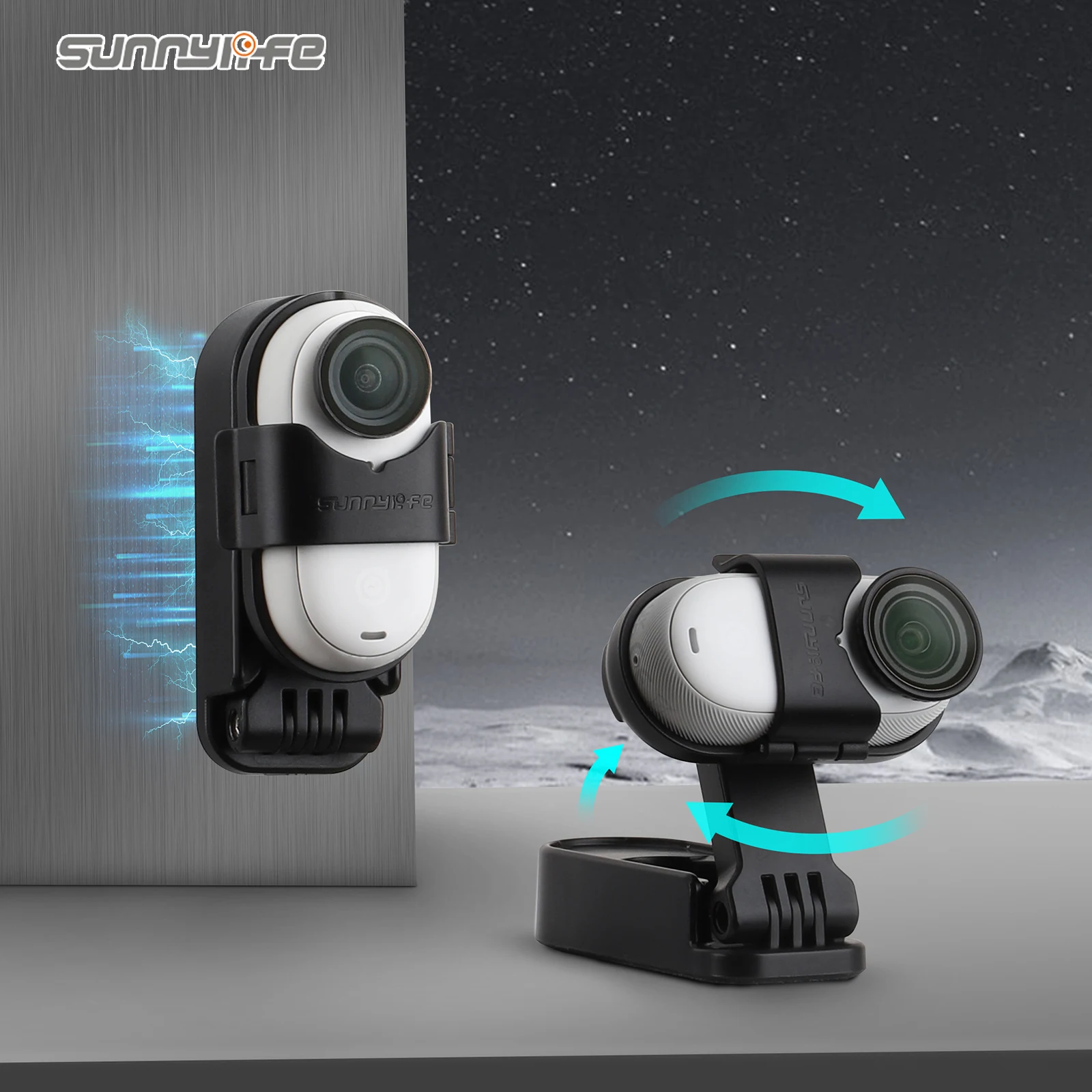 

Portable Magnetic Docking Bracket For Insta360 GO 3S/GO 3 Rotatable Multifunctional Sports Camera Magnetic Bracket Accessories
