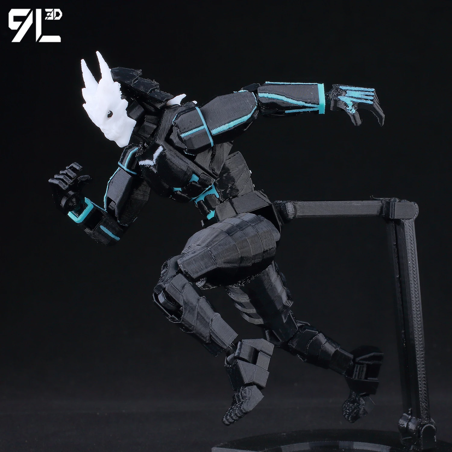 9L3D Ct jouet Cool Robot bataille Pose Figure LUCKY13 multi-articulé modèle d'action ami anniversaire Surprise décoration Animation factice