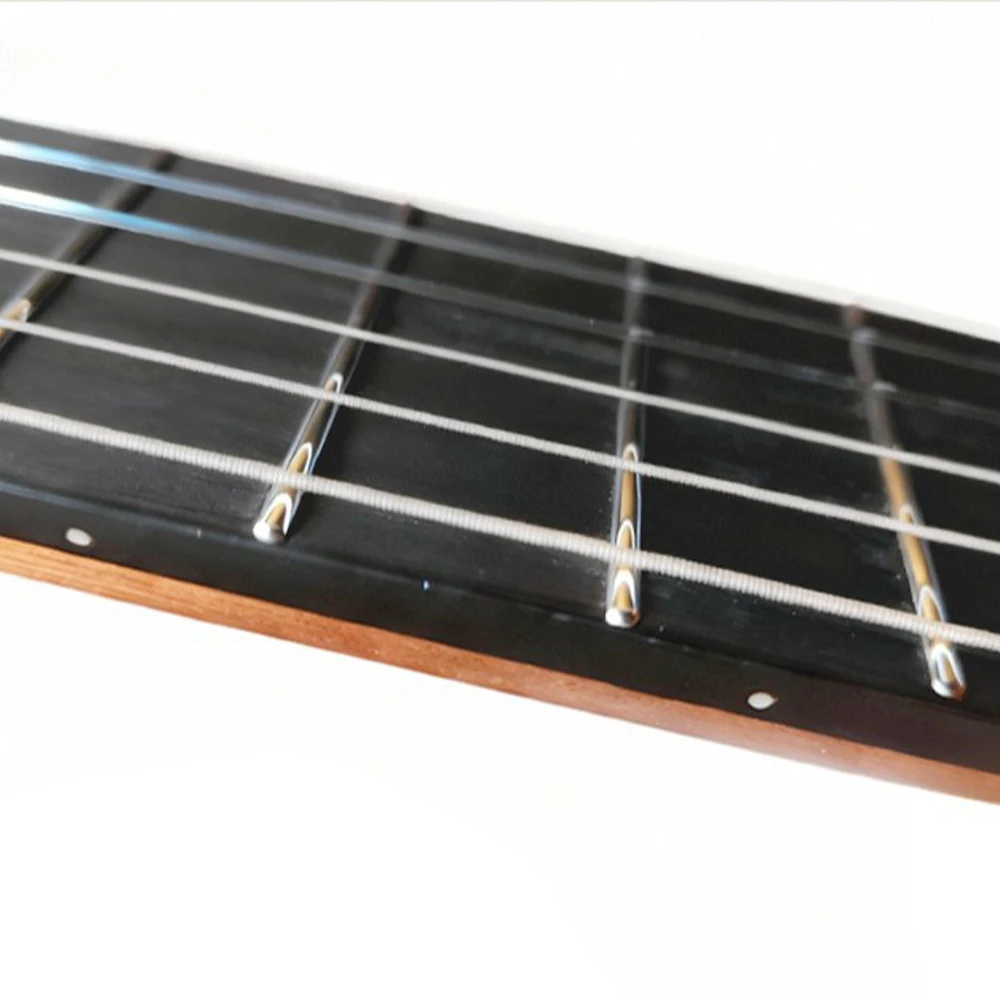 Crossover Hollow Classical Guitar Solid Wood Nylon String Thin Body Electro-Classical Guitar Portable & Lightweight