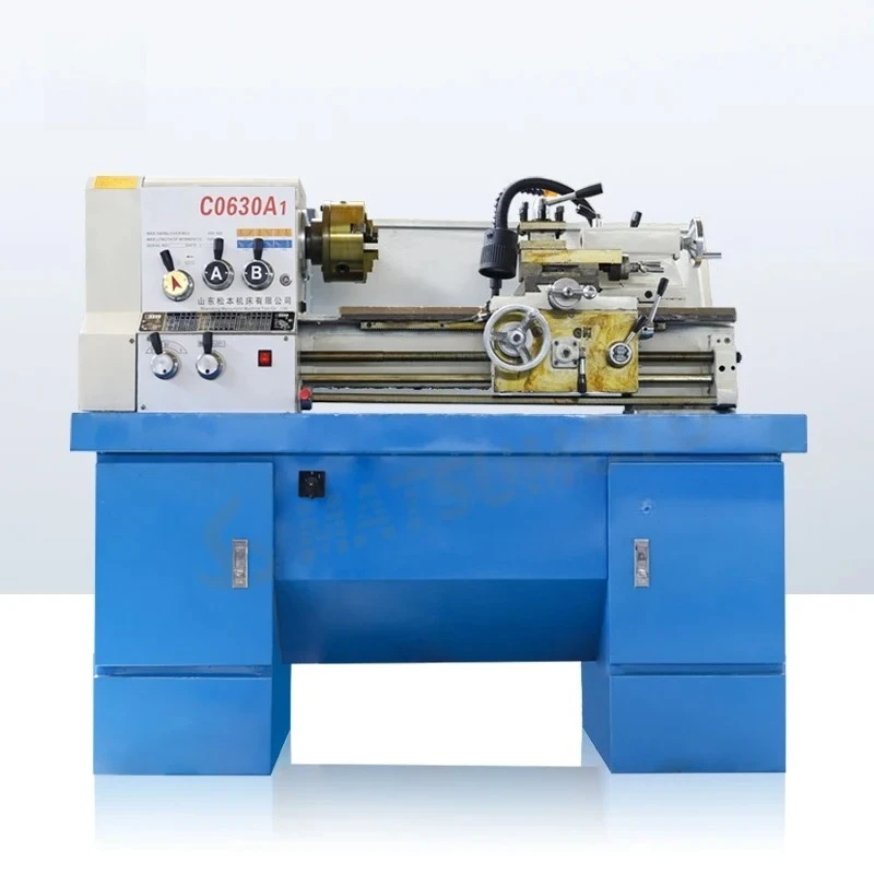 Mini torno Manual De 220V C0630, motor Horizontal, Torno De Mesa, torno De banco De trabajo De Metal pequeño