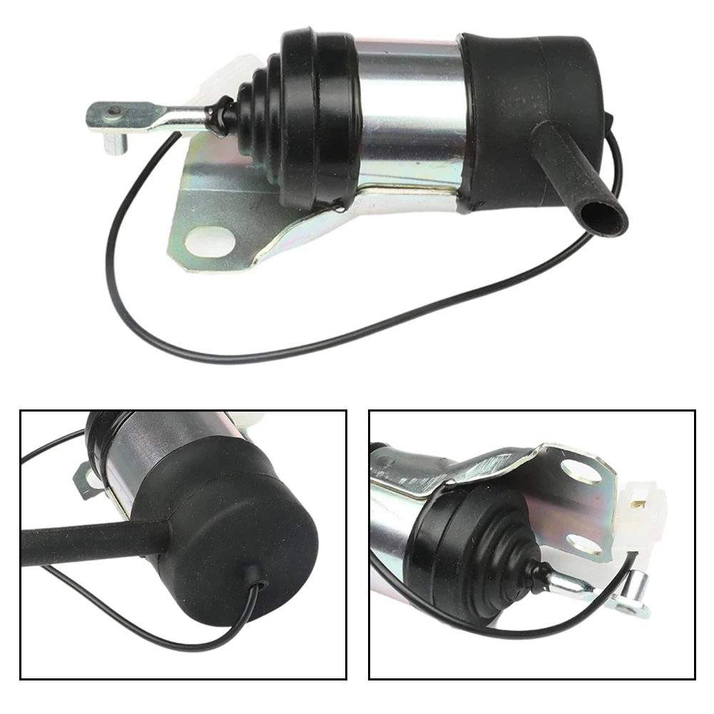 

Fuel Shut Off Solenoid Valve for Kubota Models L2650 L2850 L2900 L2950 L3300 12V DC Metal Valve Part Number 1547160010