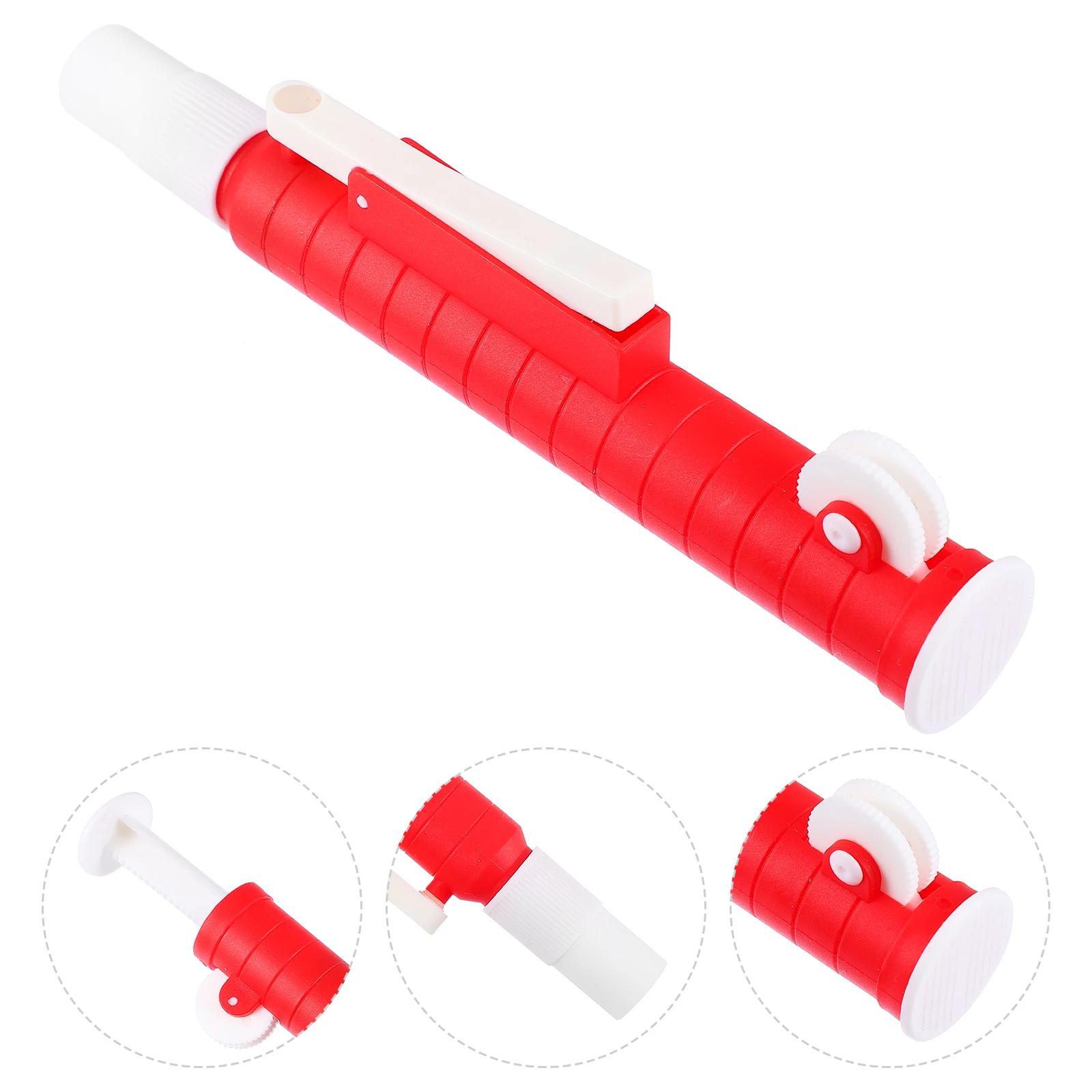

Thumbwheel Pipette Pump Lab Liquid Extractor Dispenser Adjustable Scientific Tool Labs High Precision Transfer Filler Side Level