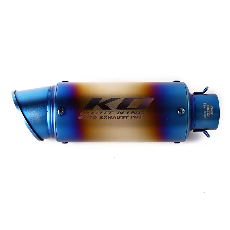 51mm Auspuffrohr für cfmoto 450sr 2015-2018 Motorrad Flucht Mid Link Rohr Edelstahl Schall dämpfer Slip auf abnehmbaren DB Killer – Detail 17