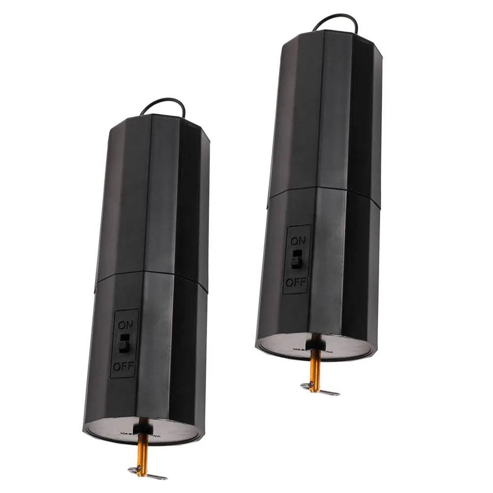 

2pcs Wind Chime Electric Motor Operated Hanging Rotating for Bell Christmas Ornament Rotator Garden Decor Accessory
