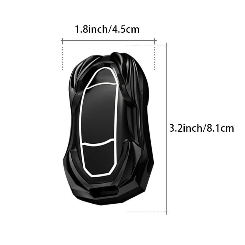 Fit fo Tesla car key case ring  pop holder cover chain Model 3 YSX Model S Model X Model Y