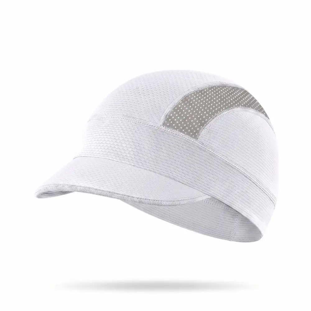 Breathable Mesh Cycling Caps Sweat Absorption Small Brim Sports Sunhat Polyester Material Thin Design Baseball Cap