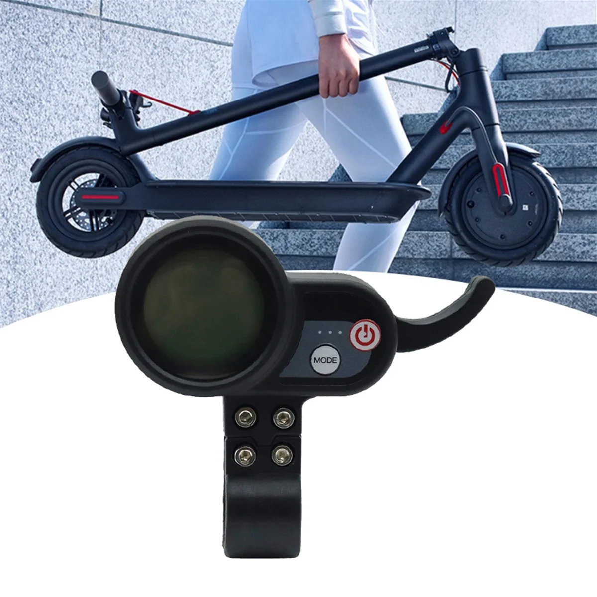 36V-60V LCD Display Dashboard 6PIN E Scooter E Bike Meter Electric Scooter Accessories for JP