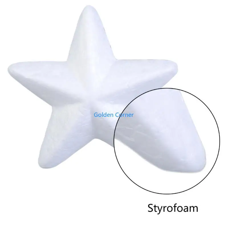 E15D DIY Modeling Polystyrene Styrofoam Foam Ball for Creative Material White