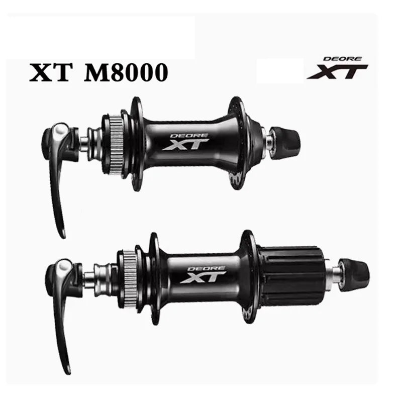 Original XT FH-M8000 32H HUB Quick release disc brake Rear and