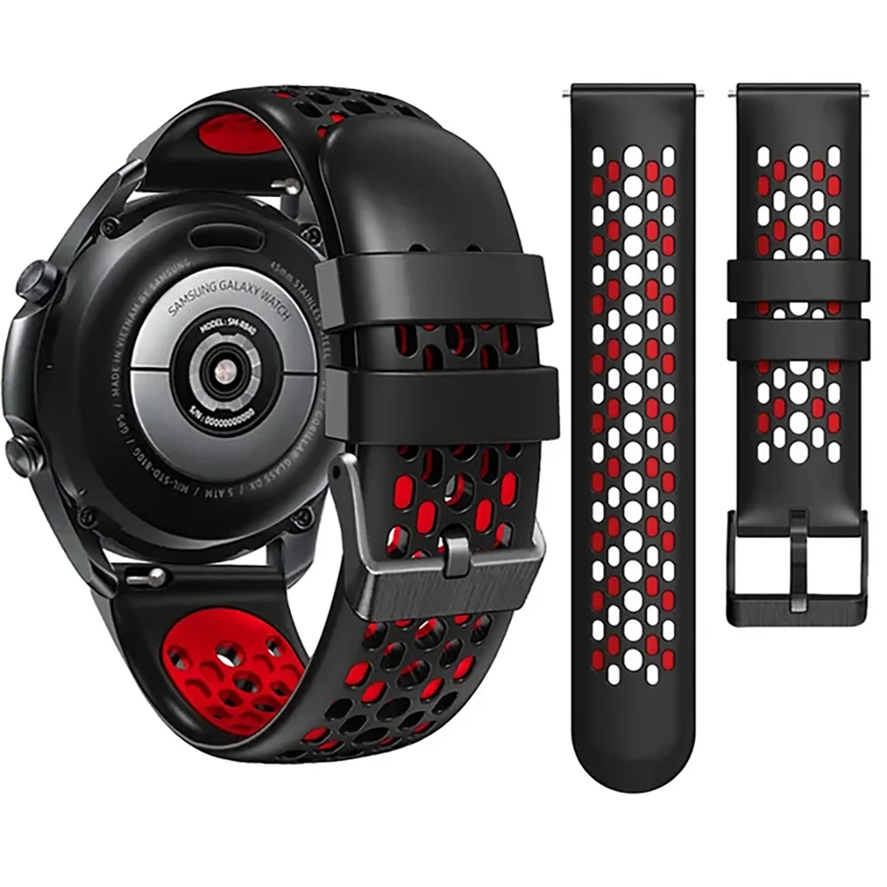 Silicone substituição Wrist Watch Bands, pulseira, Sport Strap, apto para Zeblaze Stratos 2, GTR 2, Smartwatch, GTR2, NEO 3, 22mm