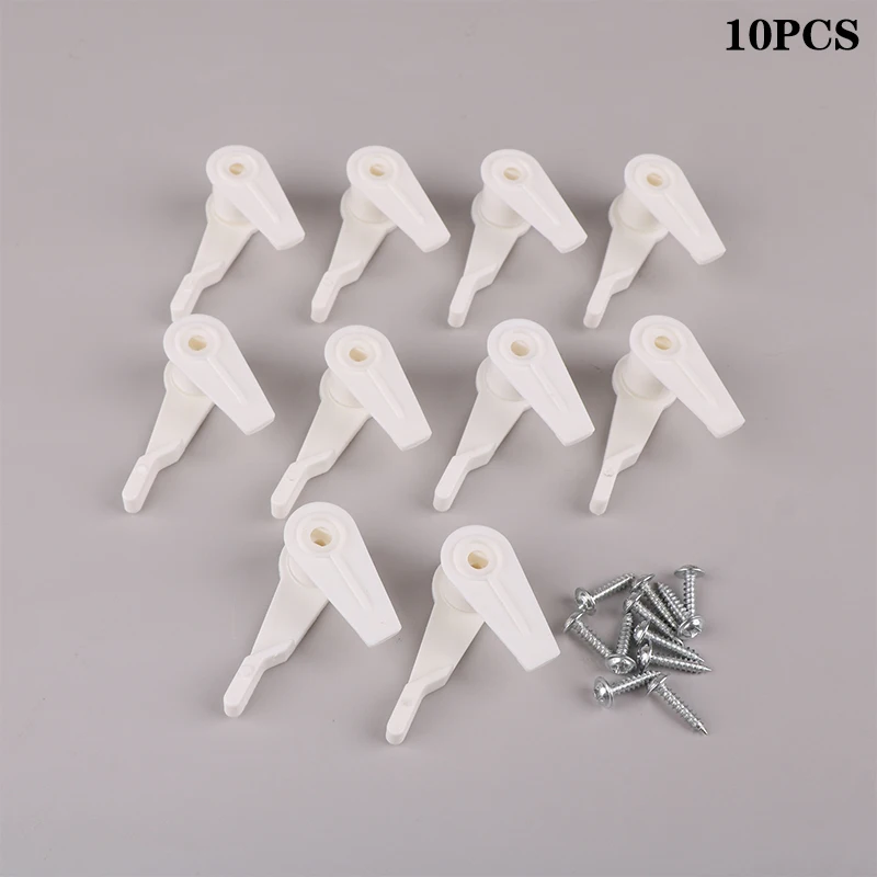 10pcs 8/10mm Ceiling Light Clip Clamp With Screws Lampshade Fixed Clamp Buckle LED Fixture Ceiling Lamp LED Lighting Accessories image 2