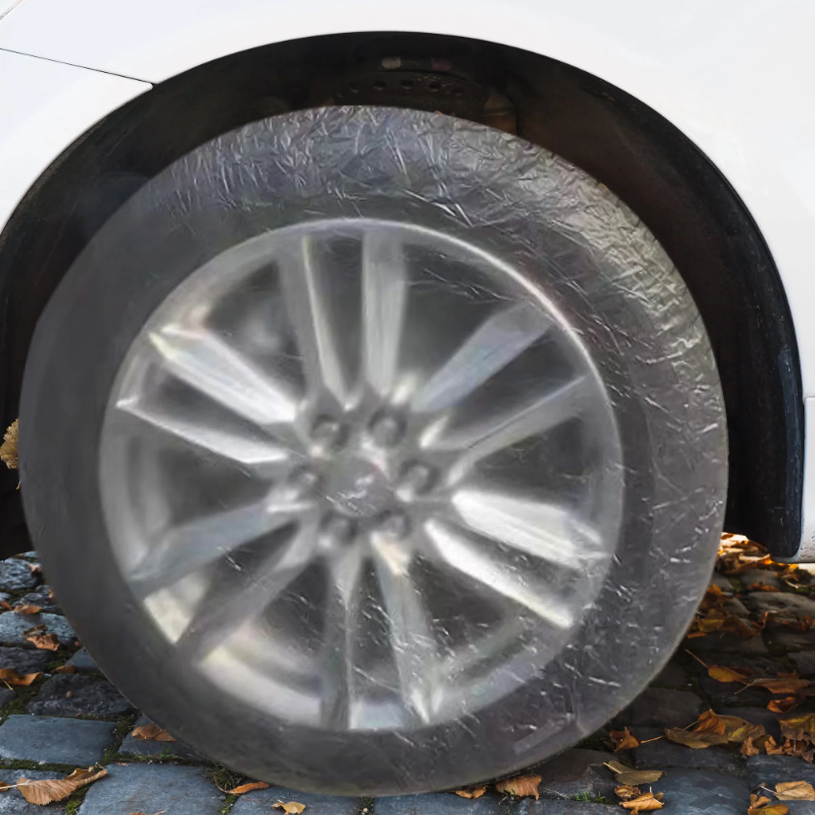 

Универсальный прозрачный защитный чехол для колес грузовиков и прицепов, защита от ржавчины и пыли, легкий складной дизайн