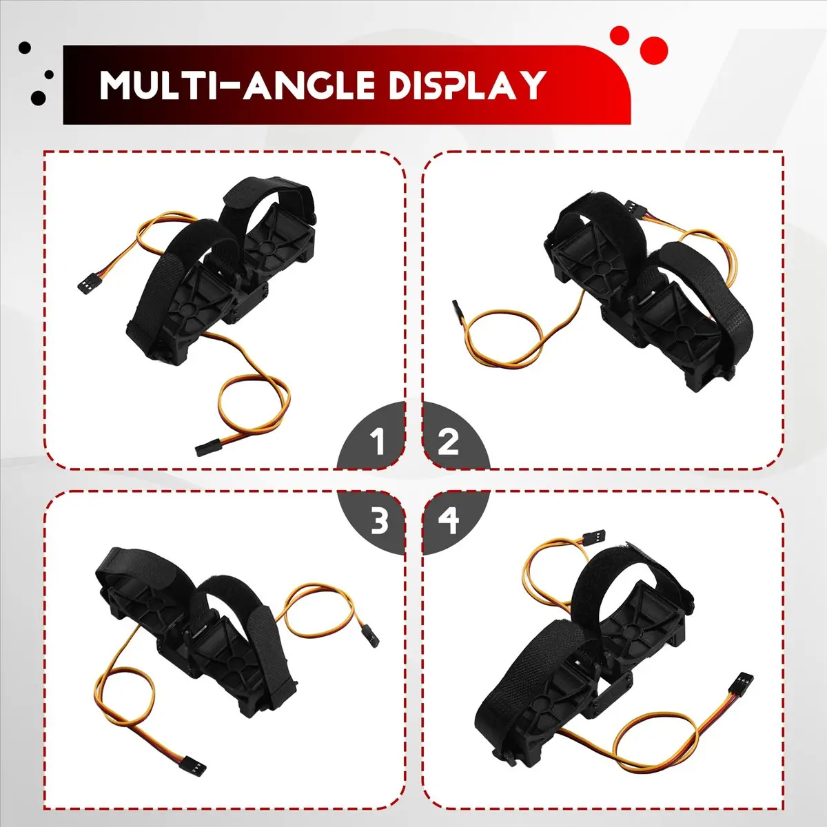 HowAA87 Double-Launch Thrower Load 1KG Cross-Machine Aircraft Tie Thrower Adjustable Airdrop Remote Control Unlimited Distance A