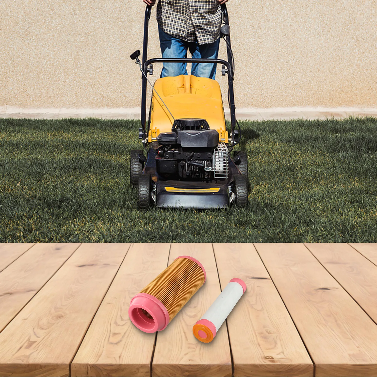 

Efficient Engine Air Filter Air Filter Kit Replacement Filter ZD326RP ZD331LP Easy Installation Plastic Engines Airfilter