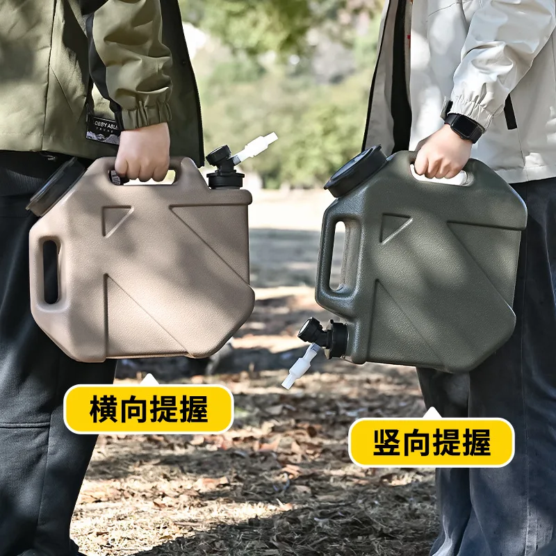 Outdoor Camping Portable Portable Bucket Car Large Capacity Storage Bucket Food Grade Drinking Water Bucket Tank