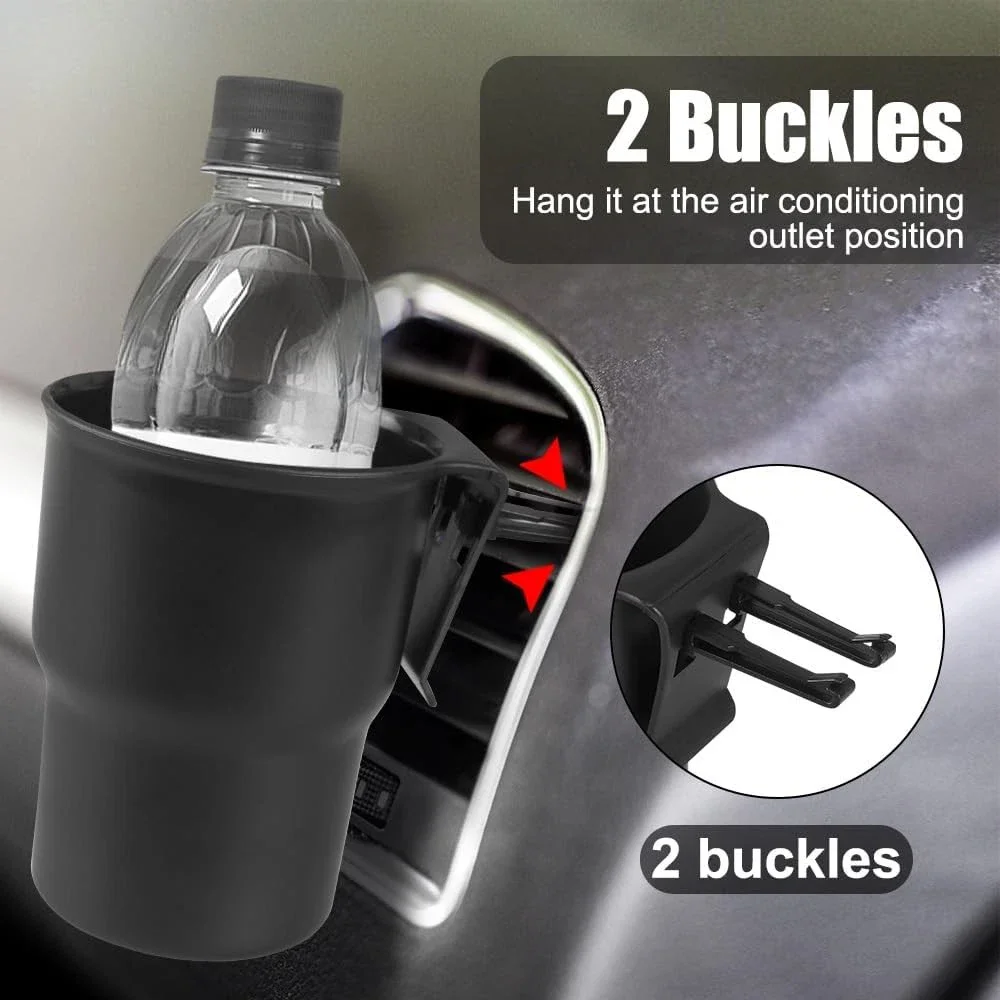 

Car Water Cup Holder Car Air Conditioning Outlet Suspension Bracket Fixed Bracket Cup Multi-functional Beverage Shelf Auto Parts