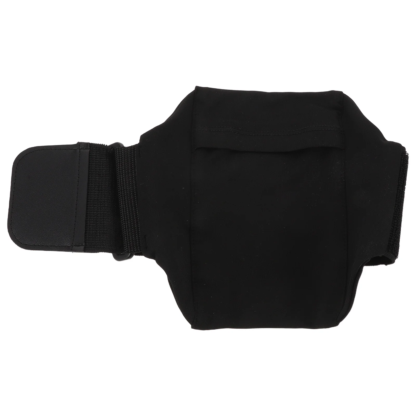 Picture 4: Men's Black Running Leg Band Phone Holder Adjustable Exercise Carrier Stable Sports Phone Belt Bag for Jogging Outdoor Fitness