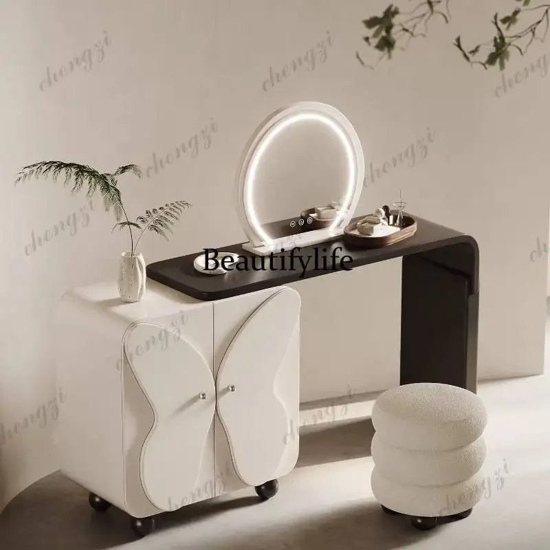 

Luxury Vanity Desk Sliding Drawers Girls Dressing Modern Bedside Vanity Desk Bedroom White Tavolo Trucco Furniture Home