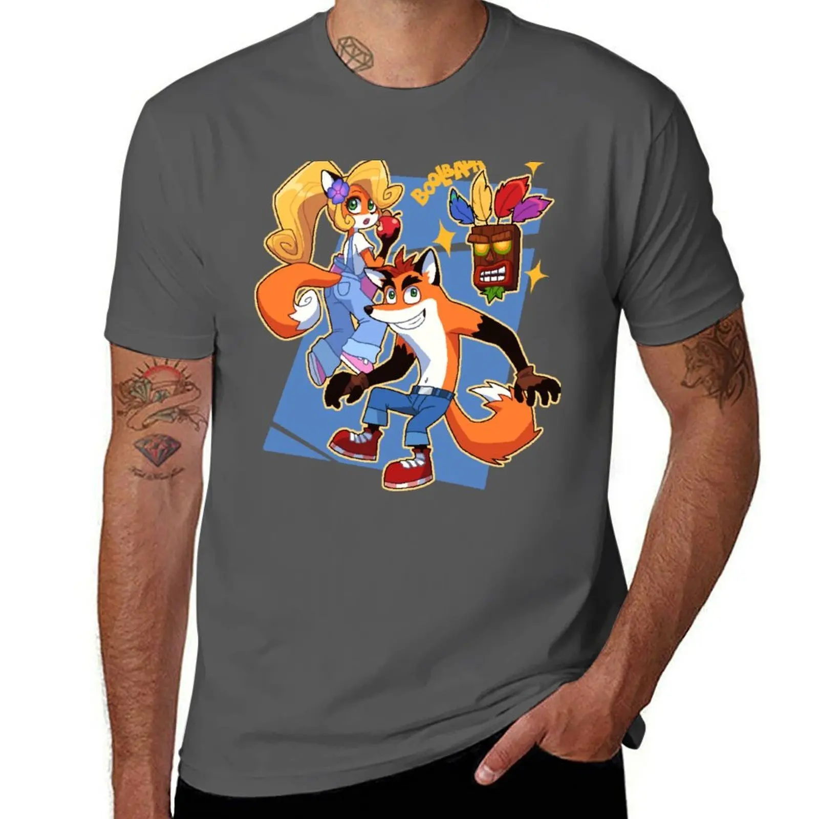 

Photo Apparell - Crash Bandicoot T-Shirt All Weather Casual Short Sleeve