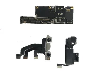 Original unlocked Motherboard For iPhone XS Max Motherboard With Face ID 256gb single sim dual sim mainboard