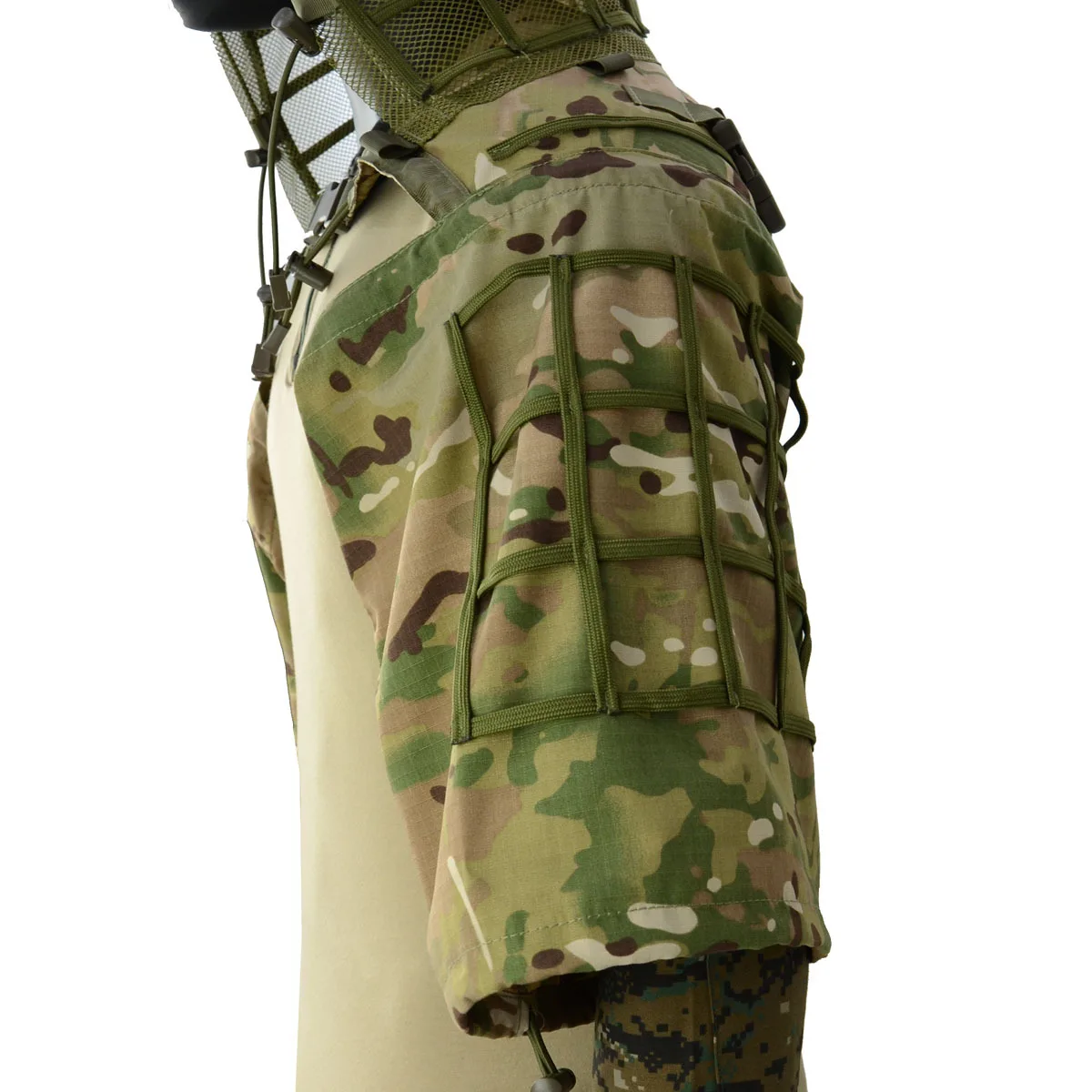 Tactical Ghillie Suit Foundation Camouflage Clothes Sniper Cloak Field Training Combat Hunting Clothing Hooded Airsoft Uniform