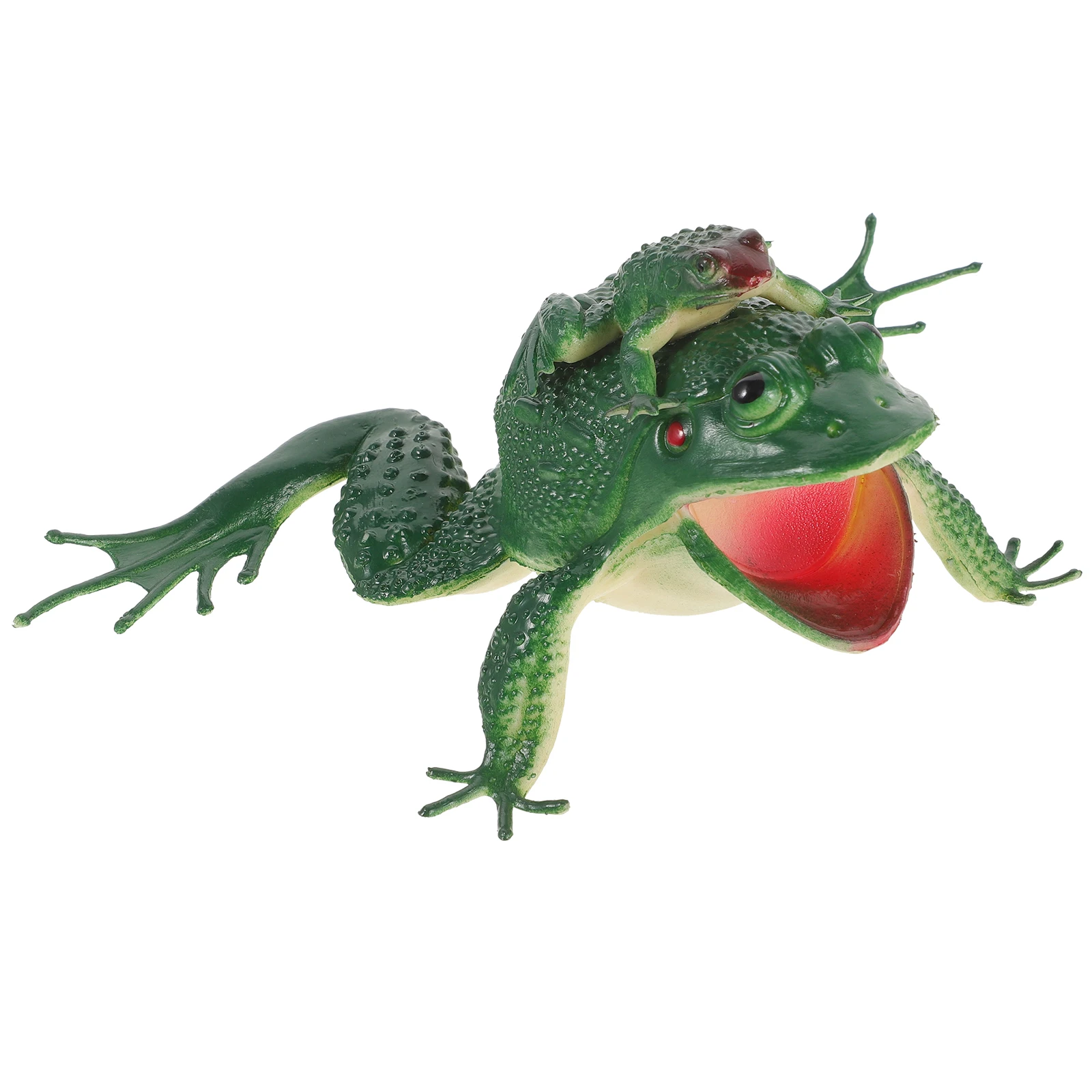 1 قطعة حمام الضفدع الواقعي ضغط الصوت متعة للأطفال الصغار التنسيق بين اليد والعين العائمة وقت الاستحمام لعب لعبة الاستحمام