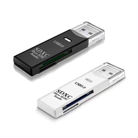 2 in 1 USB 2.0/3.0 Card Reader Micro sd card Reader usb adapter High Speed Cardreader TF Memory card For PC Laptop Accessories