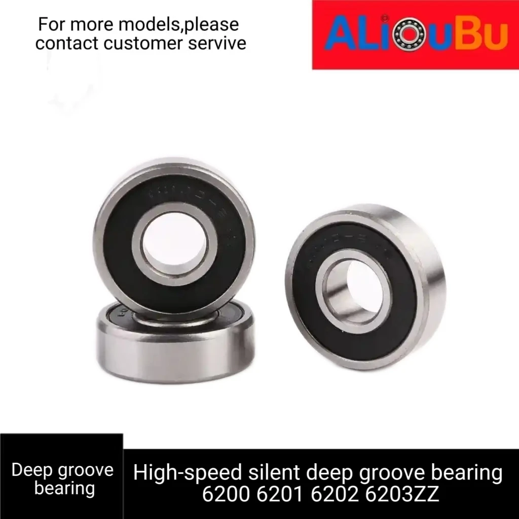 Deep Groove Bearing: High Speed, Precision, Mute Level, Model 6200 6201 6202 6203 Z/RS, Packaging Option 1/2/5/10/12