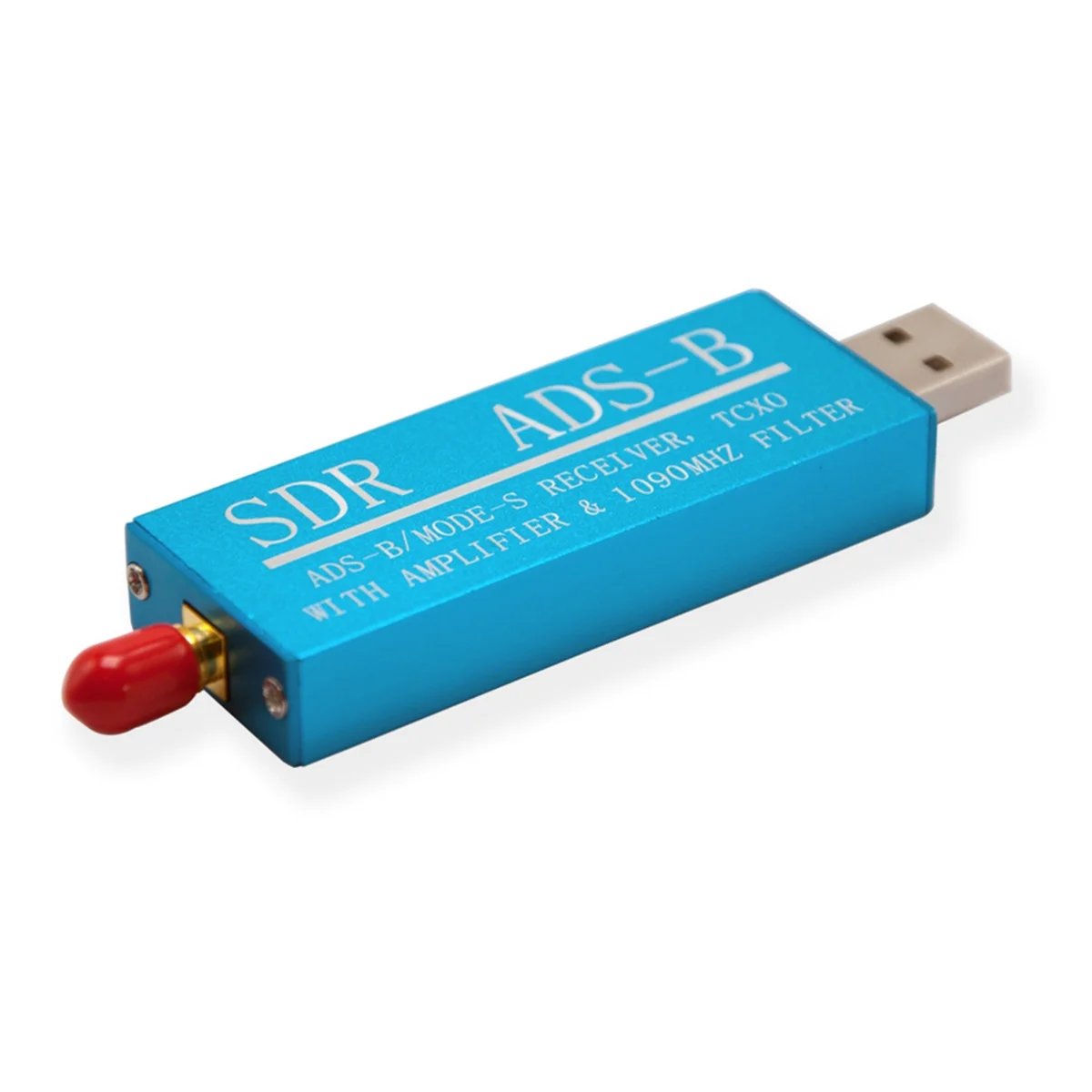 A57G-RTL2832U ADS-B Mode-S USB SDR استقبال التلفزيون المدمج في مضخم الترددات اللاسلكية (RF) 1090MHz ممر الموجة تصفية راديو SDR الفرقة التلفزيون الماسح الضوئي موالف