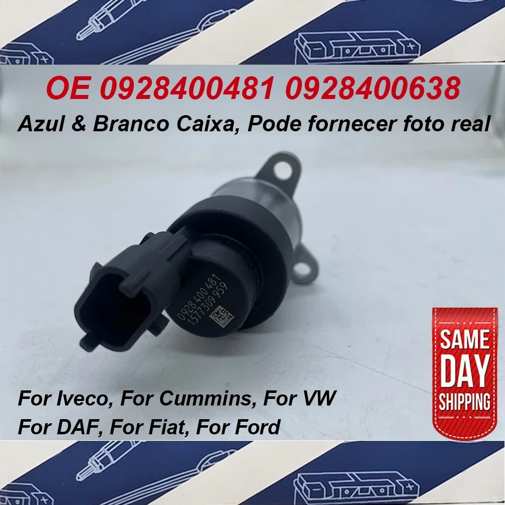 

High Quality 0928400481 961280670014 Fuel Pump Regulator Metering Control Solenoid Valve For C-UMMINS DAF I-VECO 0928400638