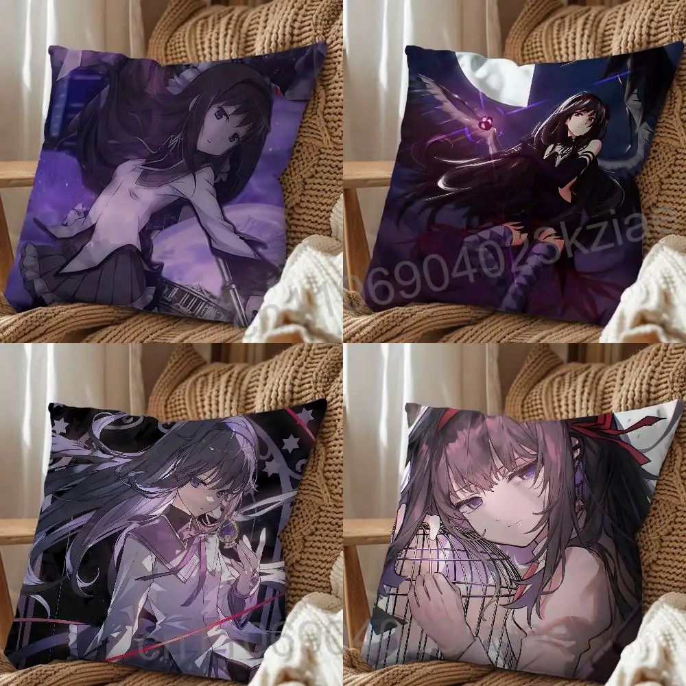 Akemi Homura Puella Magi room decor para regalar pillow cover living room sofa cushion cover bedroom room bed pillow cover