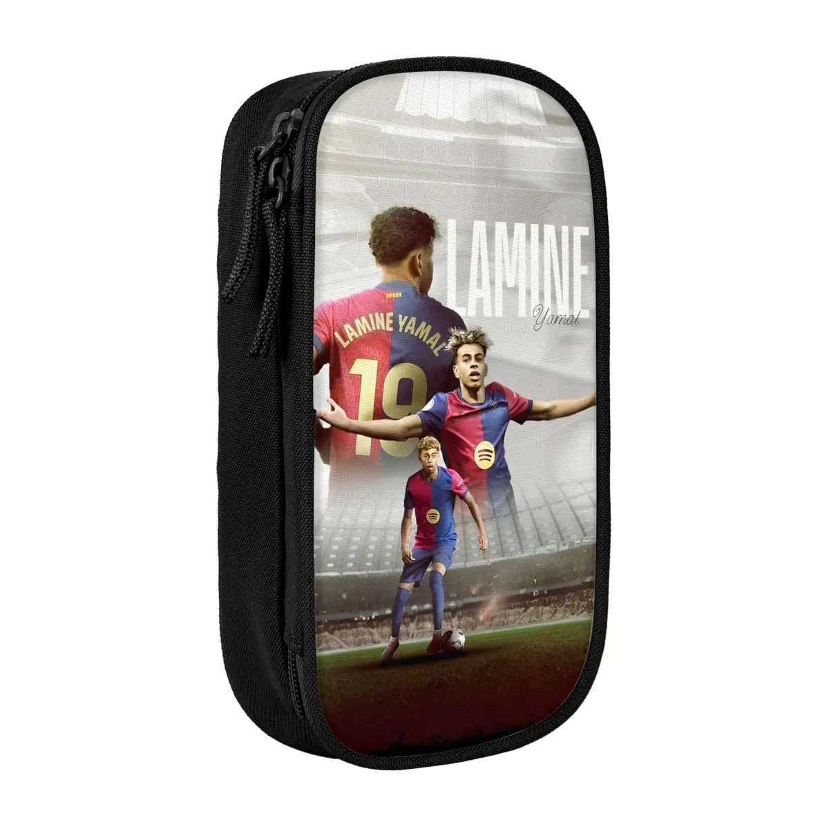Laminiertes Y-Yamal Soccer 19, Federmäppchen, kreative Stiftebox, Taschen für Kinder, große Aufbewahrung, Schulbedarf, Geschenke, Federmäppchen