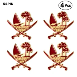 4pcs a lot Qatar Family badge Brooch Pins Badges