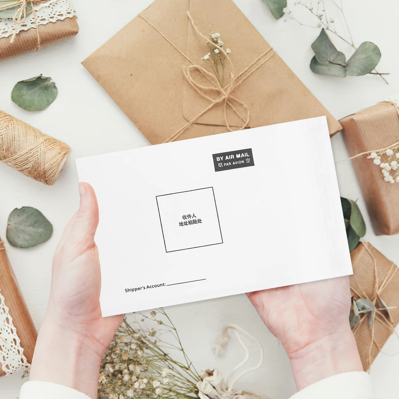 

150x180 White Kraft Bubble Padded Envelopes for Mailing Protection Lightweight Pearl Film Bubble Envelope Bag for Office Home