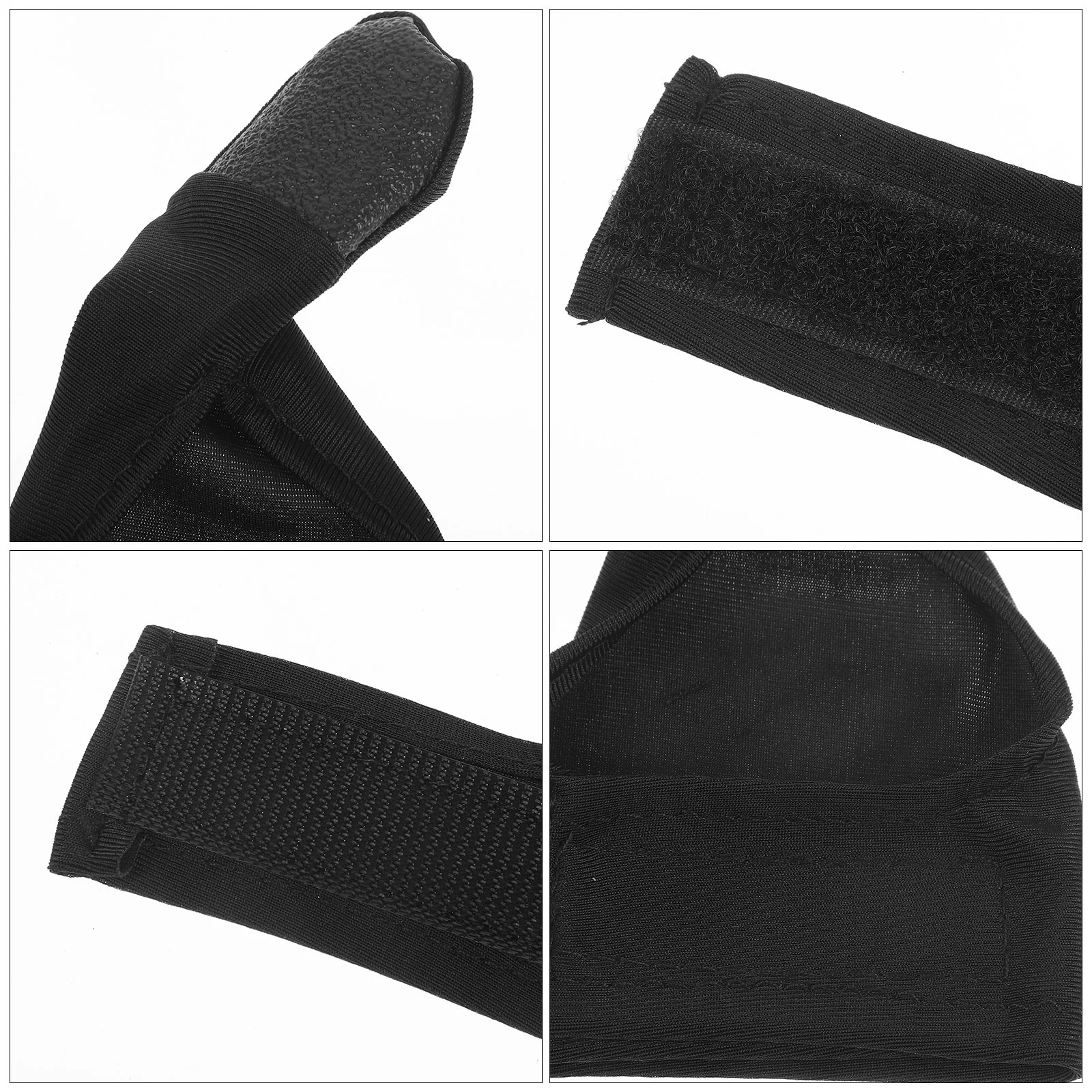 Bowling Thumb Cover Lightweight Protective Finger Cots Soft Cloth Sports Sleeve Shock Absorbing Abrasion Resistant Adaptable