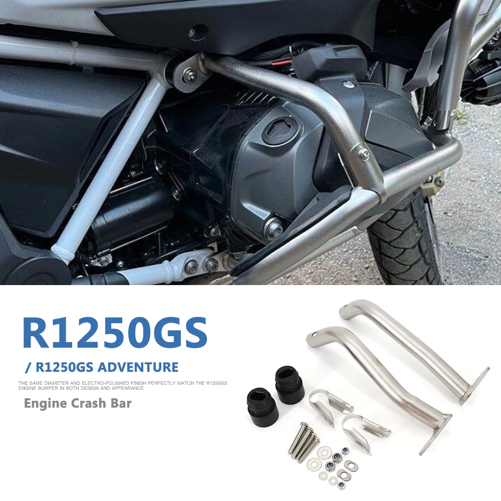 

Motorcycle Engine Crash Bar Bumper Frame Protection Reinforcements Bar Kit For BMW R1250GSA Adventure R 1250GS ADV R 1250 GS