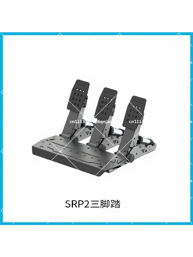 High Precision Pressure Sensor Racing Pedal for Sim Racing Emulator, USB Gaming Pedal for Professional Racing Simulator