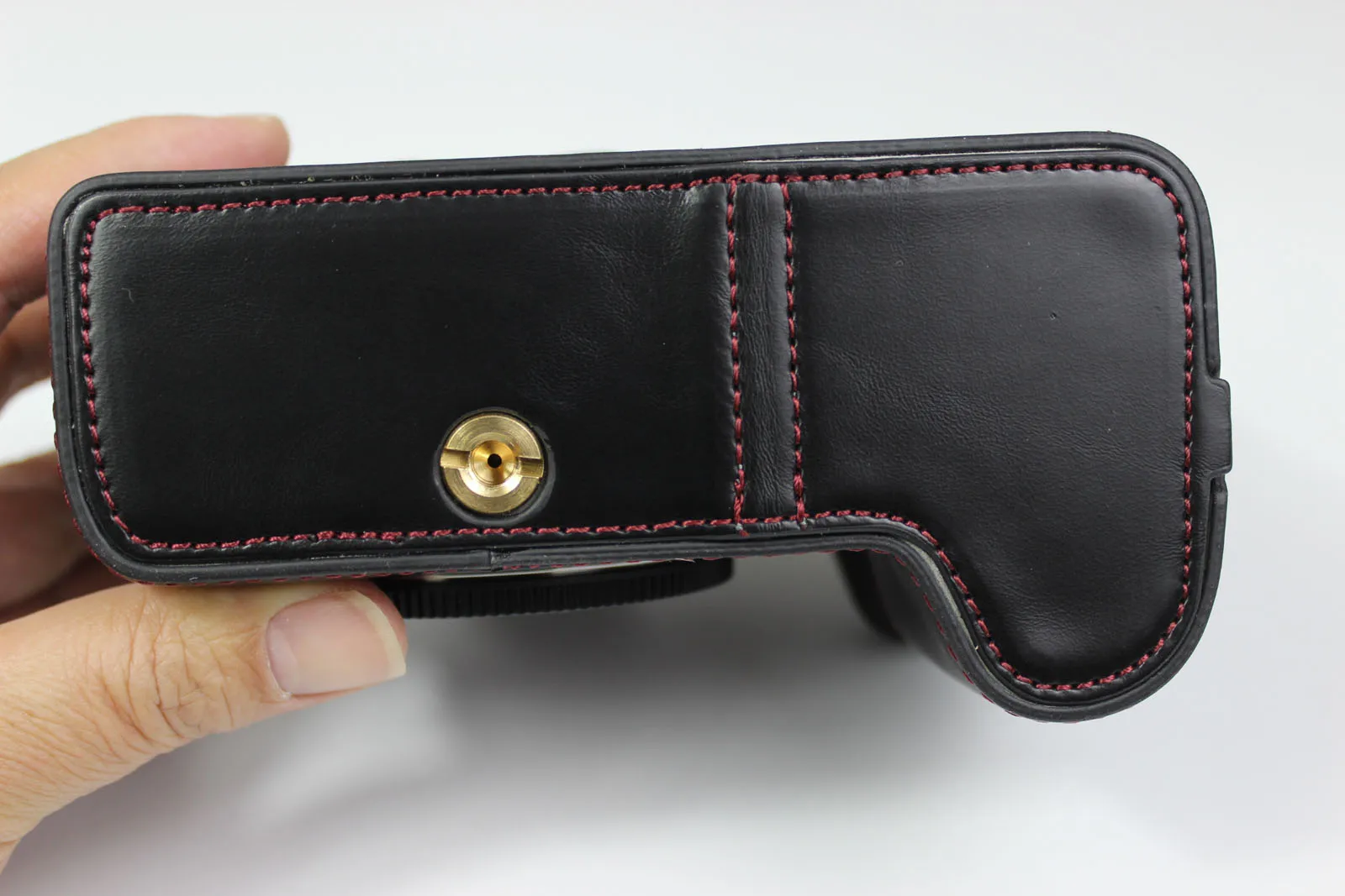 Leather Half Camera Case Grip for Panasonic LUMIX S5