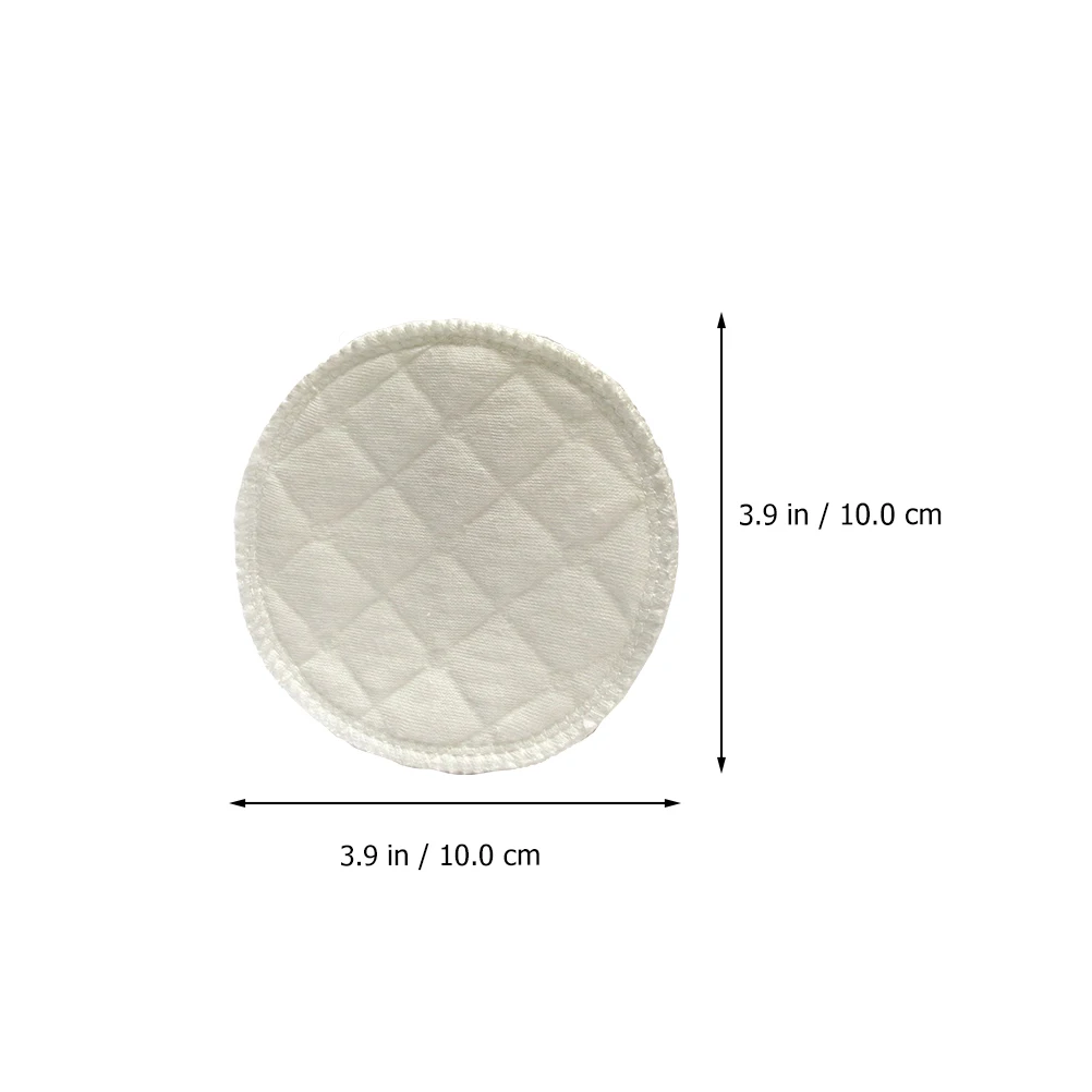 

20 Pcs Breast Pads Breathable Breastfeeding Nipple Reusable for Washable Ecological Cotton Mother