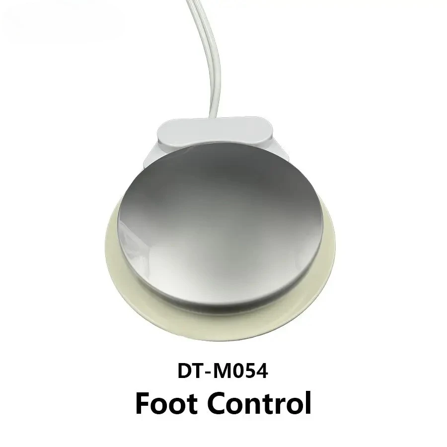 Unidade de laboratório pedal de controle de pé padrão de 2/4 furos com cabo de mangueira de tubo equipamento de cadeira de laboratório acessórios peças material