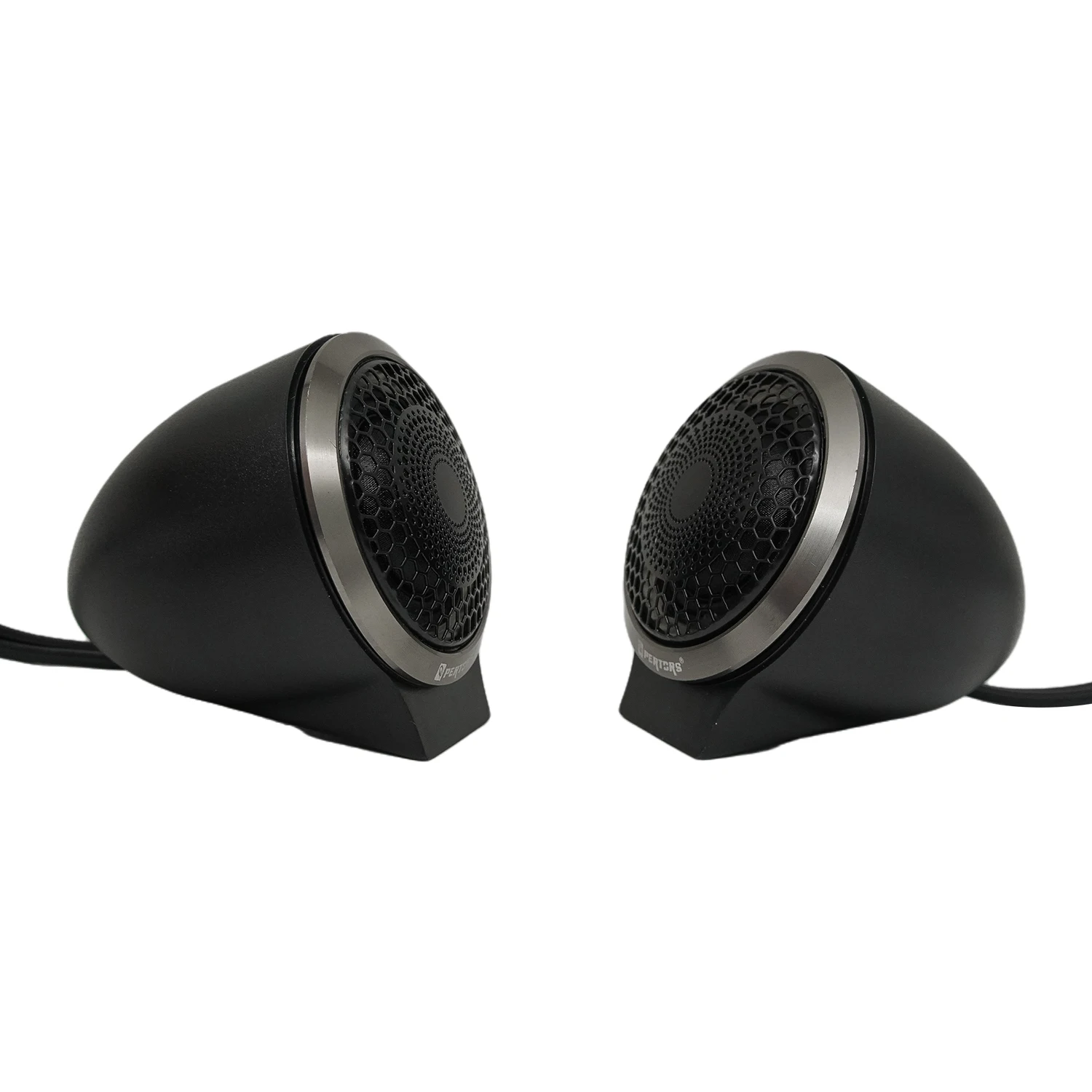 2pcs Car Audio treble Horn Car tweeter speaker Fever Vocals Surround The A-pillar Aluminum Shell Tweeter Treble 1pair