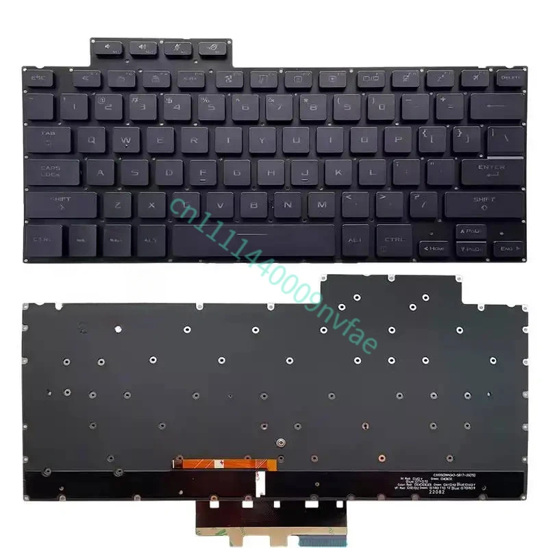 US Layout for Asus ROG G14 14 ZephyrusGA402 GA402R GA402RJ GA402RK GA402RU GA402X GA402XV GA402/R/RJ/RK/RU/X/XV Keyboard 0.3
