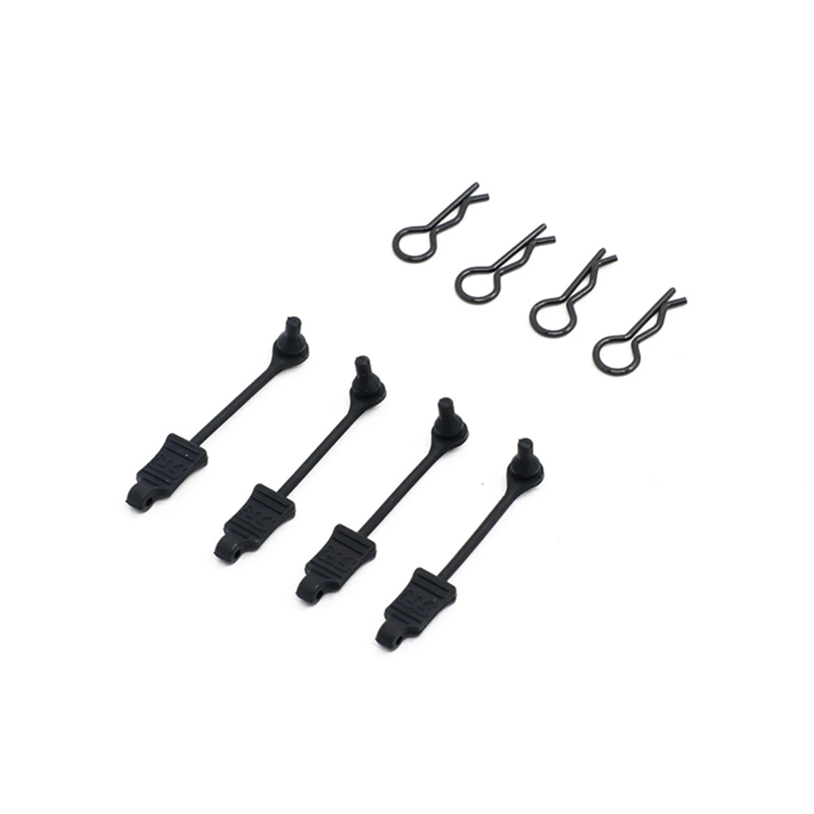 ヘビーデューティー ARRMA ボディクリップ 4 個セット AR390178 1/7 1/8 スケールのモハーベ リミットレス ティフォン クラトン モデルと互換性があります