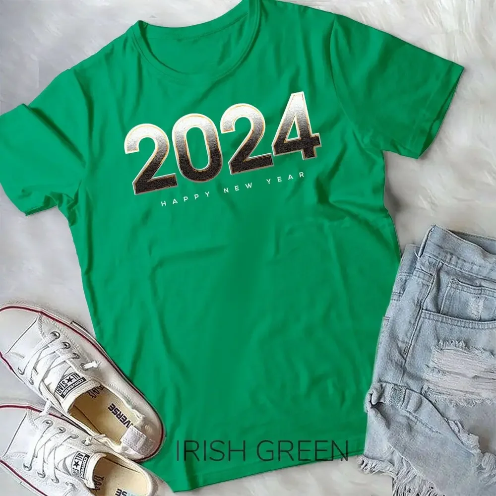 Happy 2024 New Years Eve Party Supplies 2024 Happy New Year Shirt Unisex T-shirt