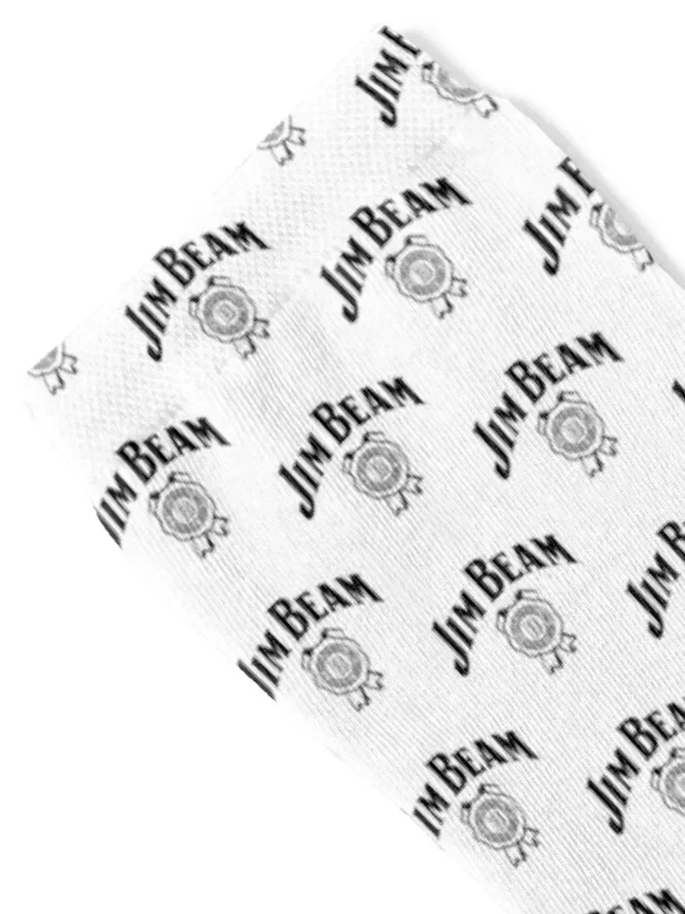 Best Selling - Jim Beam Logo Merchandise Socks moving stockings FASHION Designer Man Socks Women's