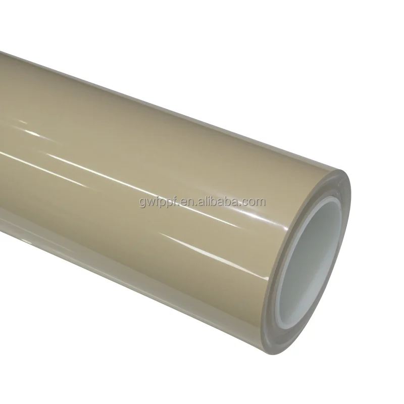Sahara Yellow TPU Body Shield Film Anti Scratch Colored Automotive Protective Wrap Manufacture Roll